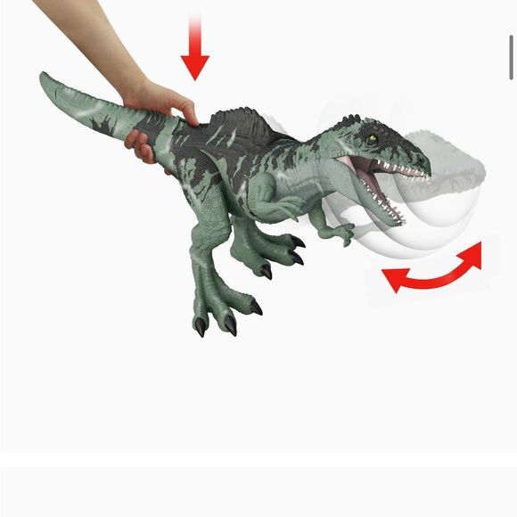 Jurassic World Dominion Strike N' Roar Giganotosaurus 🆕 - Picture 11 of 12